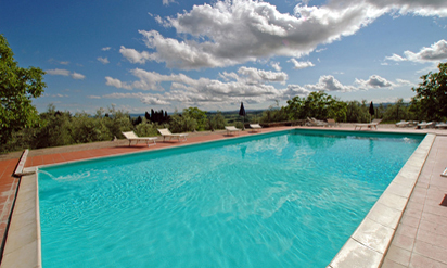 Villa in Toscana con piscina :: Residence Villa e Fattoria di Catignano