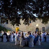 Wedding locations in Tuscany, Italy :: Siena luxury villa Catignano