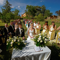 Wedding locations in Tuscany, Italy :: Siena luxury villa Catignano
