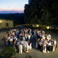 Wedding locations in Tuscany, Italy :: Siena luxury villa Catignano